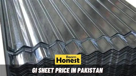 price of gi sheet in pakistan